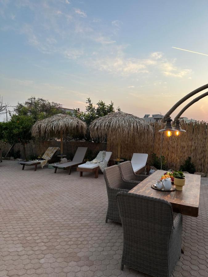 Villa Aspasia With Private Jacuzzi - Oasis Resort Kokkinos Pirgos Exterior foto
